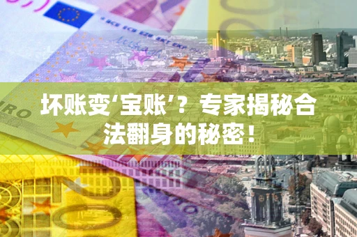 北京坏账变‘宝账’？专家揭秘合法翻身的秘密！