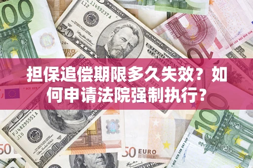 北京担保追偿期限多久失效？如何申请法院强制执行？