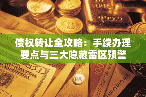 北京债权转让全攻略：手续办理要点与三大隐藏雷区预警
